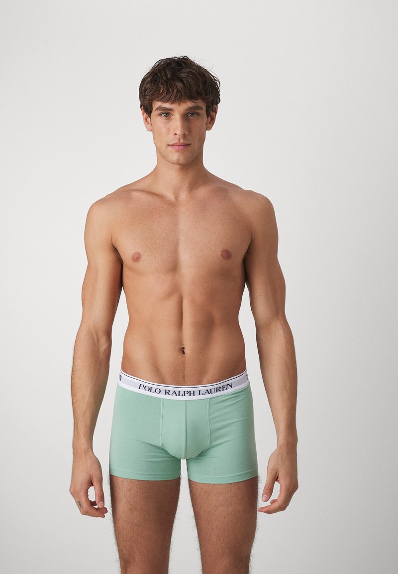 Polo Ralph Lauren TRUNK 3 PACK - Ozke boksarice - celadon/turquoise/purple