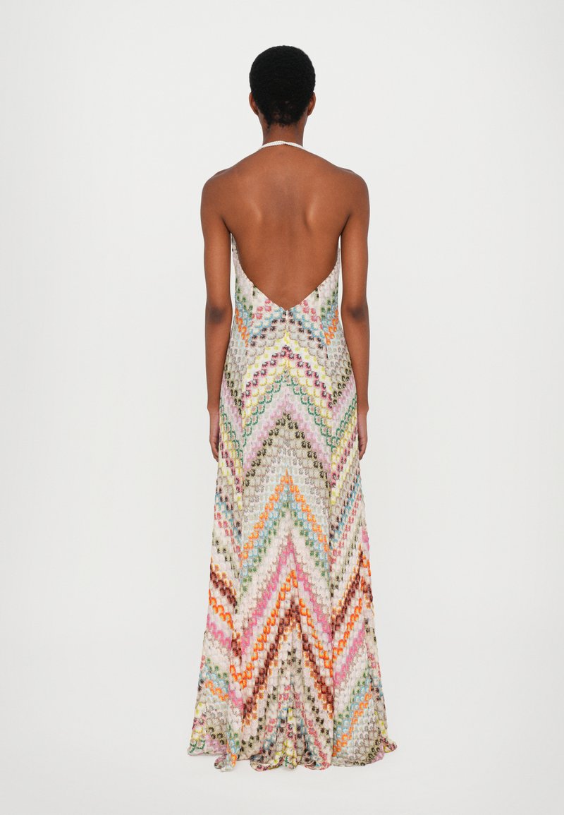 sachin and babi light blue dress Missoni V-Neck Floral-Pattern Beach Dress in Green