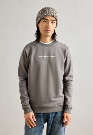 CREW NECK LOGO - Sweatshirt - flint stone
