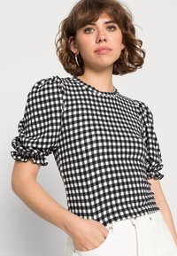 Monki Blusa - black dark