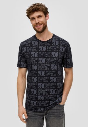 MIT LOGO - T-Shirt print - schwarz