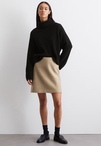 Marc O'Polo SHORT LENGTH - A-Linien-Rock - melted nougat
