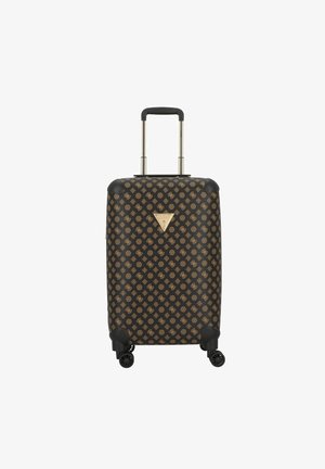 Guess WILDER ROLLEN TROLLEY - Valise à roulettes - brown