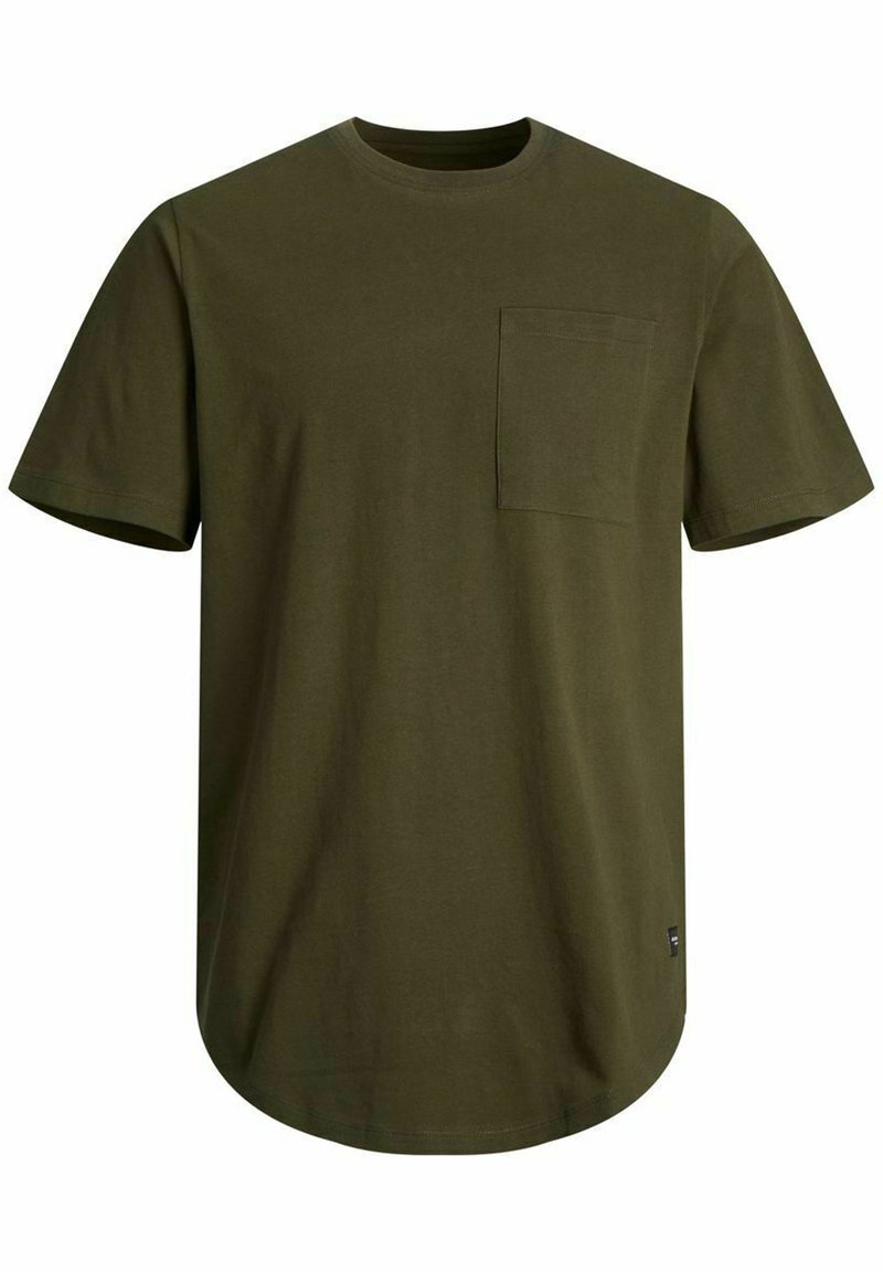 jack & jones T-shirt basic olijfgroen jack & jones T-shirt basic olijfgroen