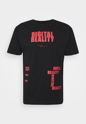 DIGITAL UNISEX - Print T-shirt - black