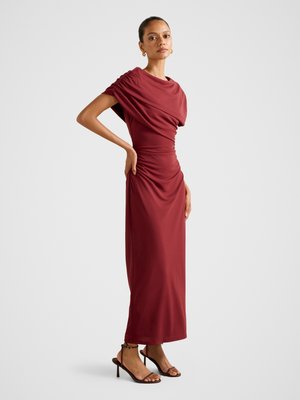 KORI DRAPED MIDI - Cocktailklänning - biking red