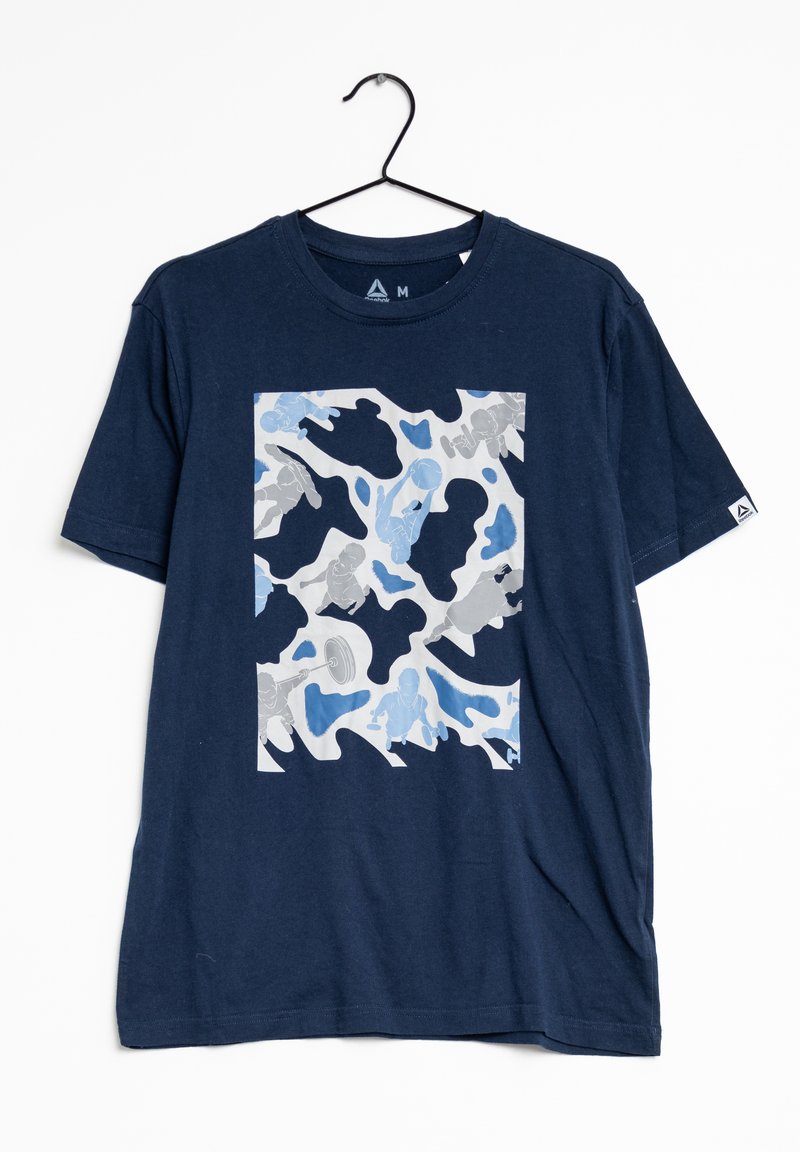 Reebok T-shirt imprimé - blue