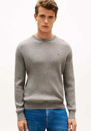 CREW NECK - Maglione - medium grey heather