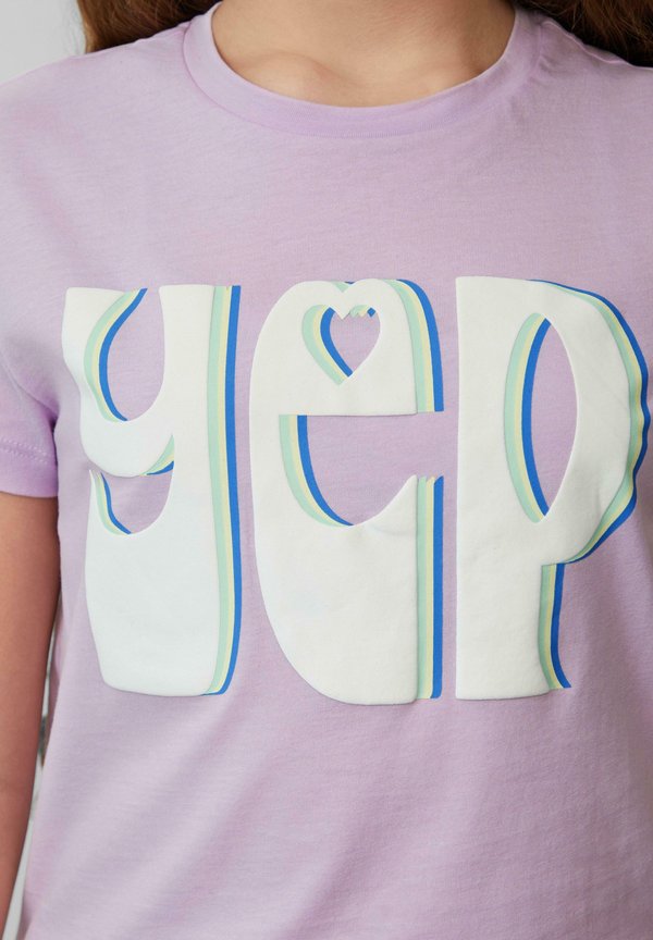 T-Shirt print - flieder