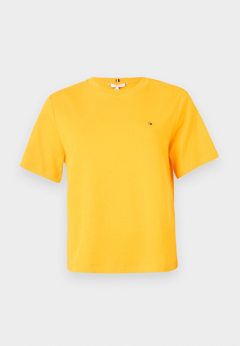 Tommy Hilfiger INTERLOCK BOXY C-NK SS TEE - INTERLOCK ESS - T-shirt ...