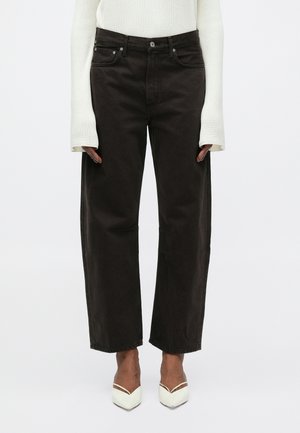 MIRO - Mom Jeans - carob