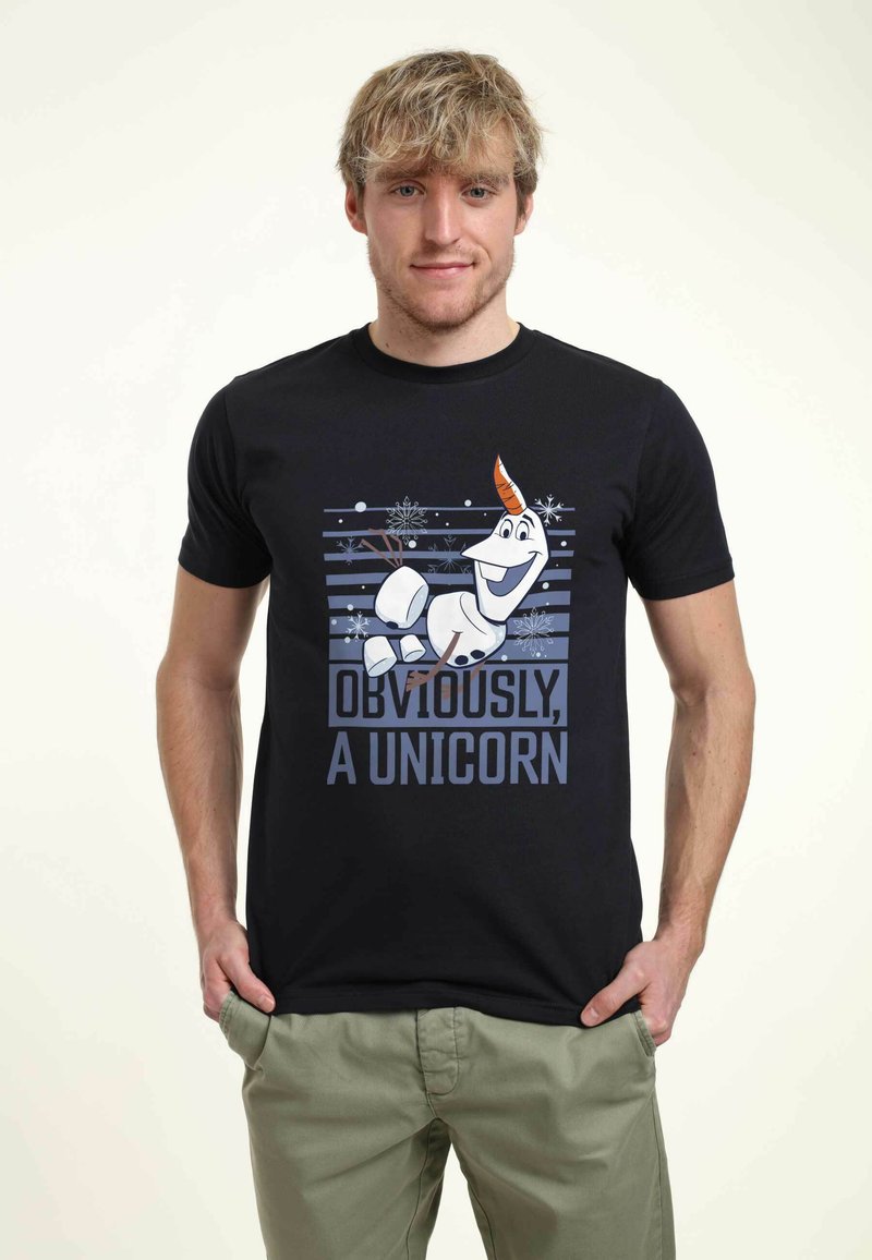 Henry Tiger FROZEN 2 OBVIOUSLY OLAF UNISEX - T-shirt z nadrukiem