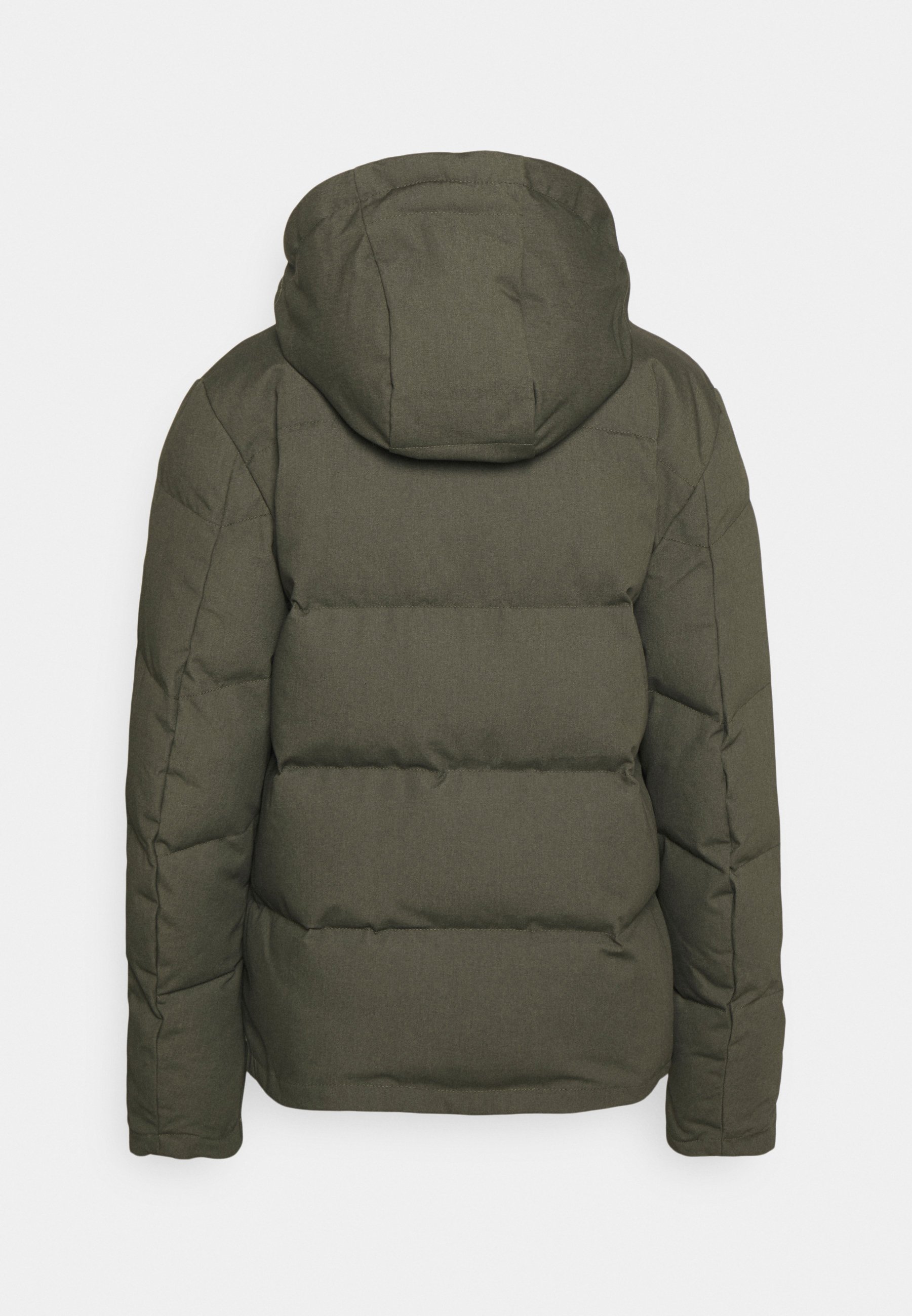 army green puffer jacket