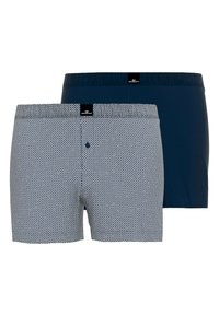 Götzburg 2ER PACK - Caleçon - blau mittel minimal