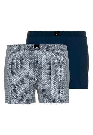 2ER PACK - Boxershorts - blau mittel minimal