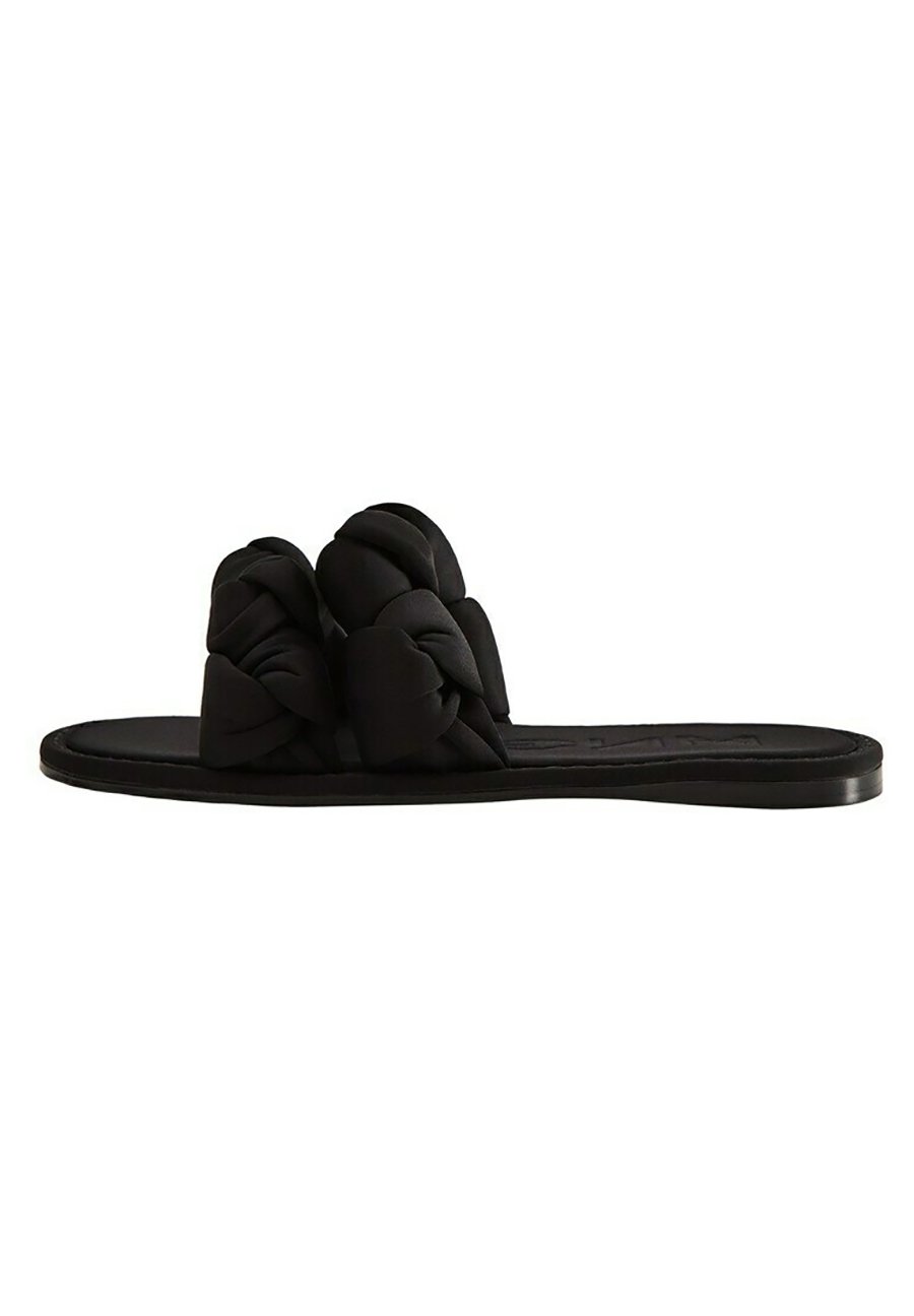 Mango MIT KNOTENDETAIL - Muiltjes - schwarz/Zwart - Zalando.nl