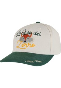 CASA ZORO - Kapa - offwhite green