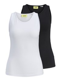 JXGIGI VIVE 2 PACK - Μπλούζα - black/bright white