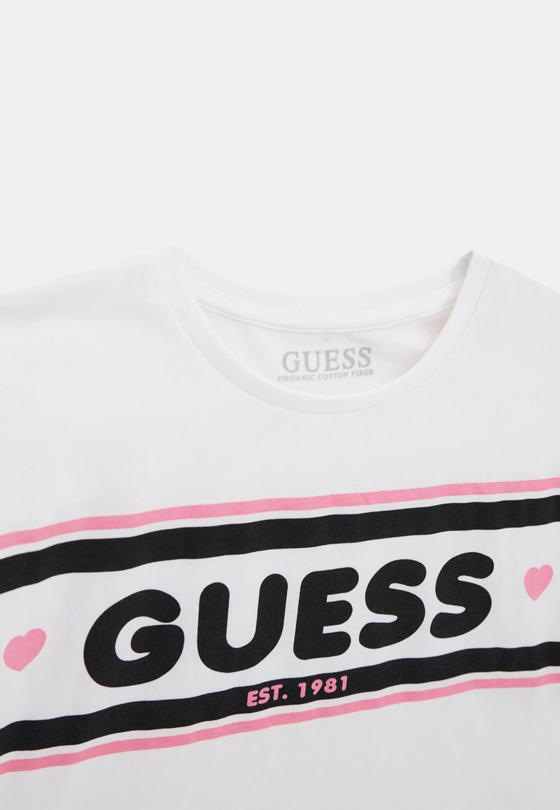 Haut Rayé Guess Noir Et Blanc Pour Femme - Occasion Très Bon État, Taille L