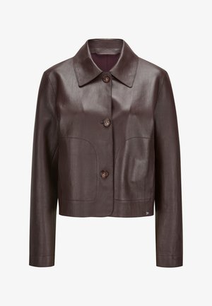 Milestone, MSCANNA - Leather jacket - bordeaux
