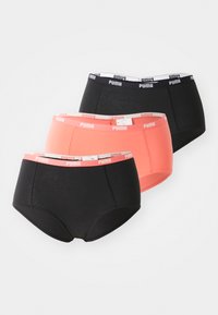 MINI SHORT 3 PACK - Onderbroeken - pink/black
