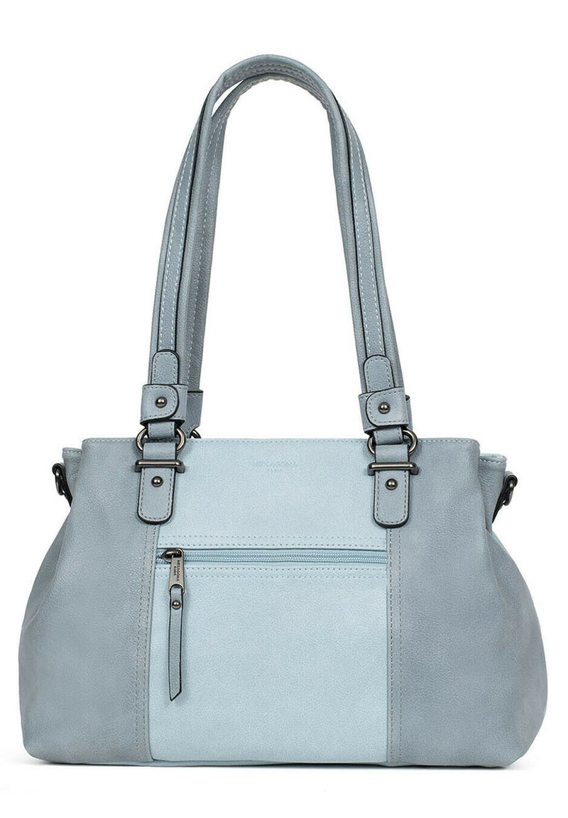 Hexagona GRACIEUSE - Borsa a mano - bleu clair   galet gracieuse