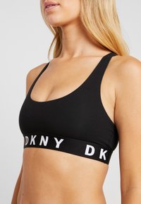 DKNY Intimates RACER BACK  - Bustino - black/white