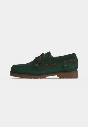 Polo Ralph Lauren, RANGER SUEDE BOAT SHOE - Яхтени обувки - college green