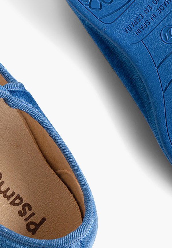 TERCIOPELO HEBILLA – Lauflernschuh – azul azafata