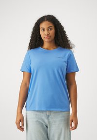 Tommy Hilfiger MINI LOGO - Základné tričko - blue spell