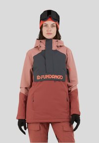 Fundango BIRCH LOGO ANORAK - Zimní bunda - orchid