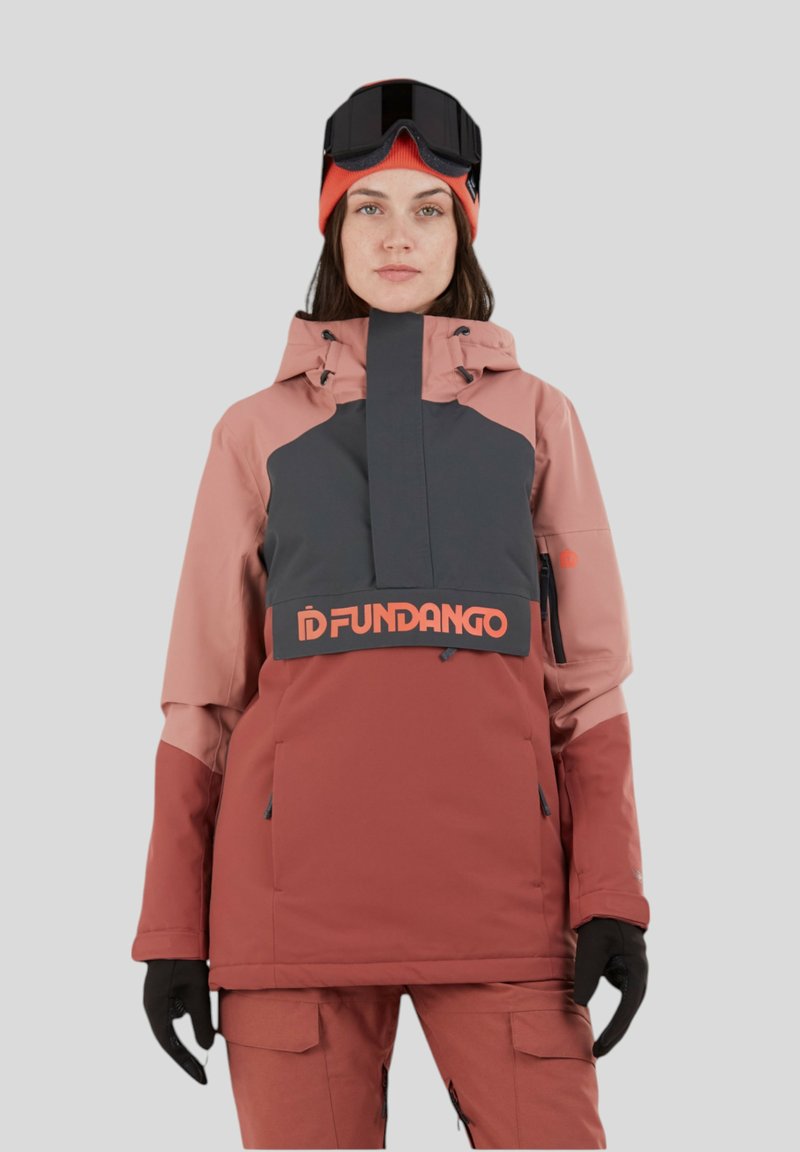 Fundango BIRCH LOGO ANORAK - Zimní bunda - orchid