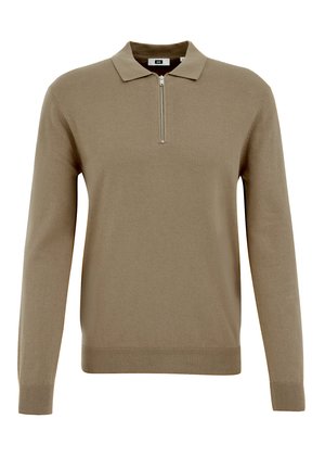 WE Fashion THE EVERYDAY - Langærmet T-shirt - light brown