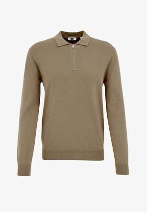 WE Fashion THE EVERYDAY - Tops ar garām piedurknēm - light brown