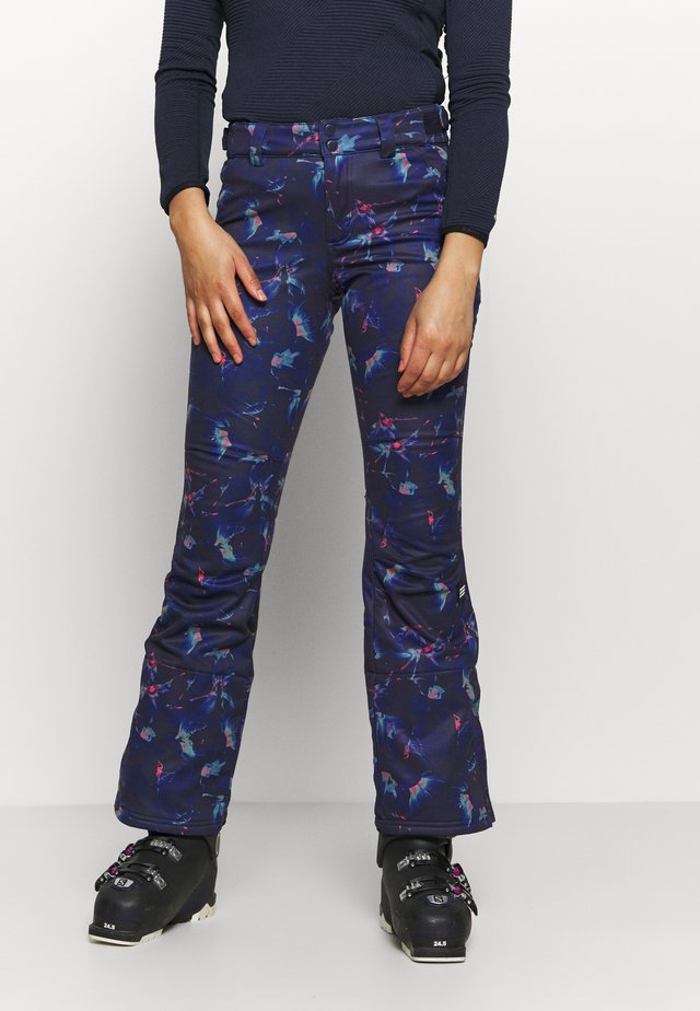 SPELL PANTS - Spodnie narciarskie - green/blue