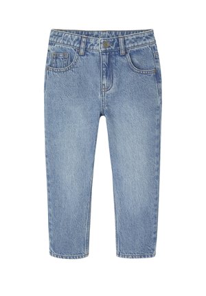 MIT ACID-WASCHUNG - Straight leg jeans - double stone