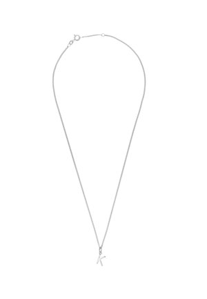 MIT BUCHSTABE K  - Halskette - silver-coloured