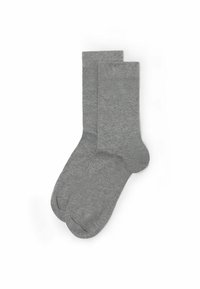 Calzedonia SATIN SHORT - Strømper - grau  grey blend