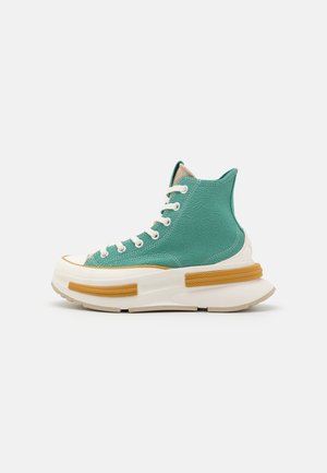 Sneakers hoog - teal