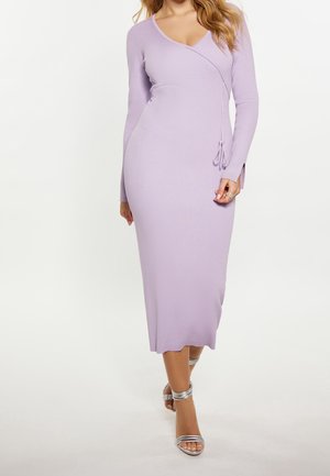 Robe fourreau - purple