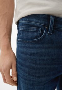 s.Oliver REGULAR - Jeans Shorts - dunkelblau