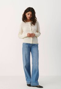 Part Two ELLAH - Cardigan - whitecap gray