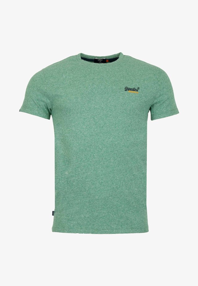 VINTAGE - T-shirt print - grain vert brillant