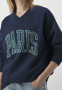 Hollister Co. Sweatshirt - dark blue