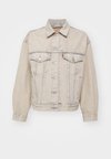 90S TRUCKER - Denimová bunda - coastal khaki