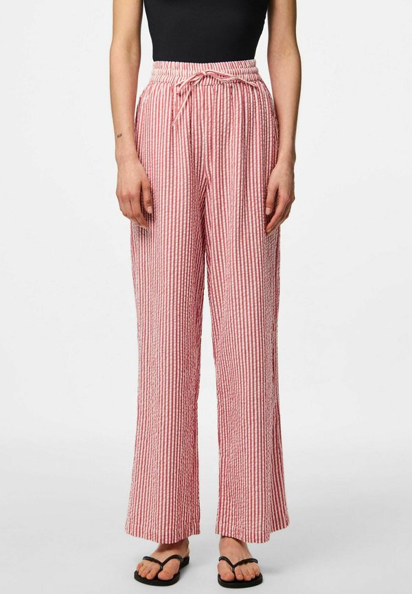 PCSALLY - Stoffhose - goji berry