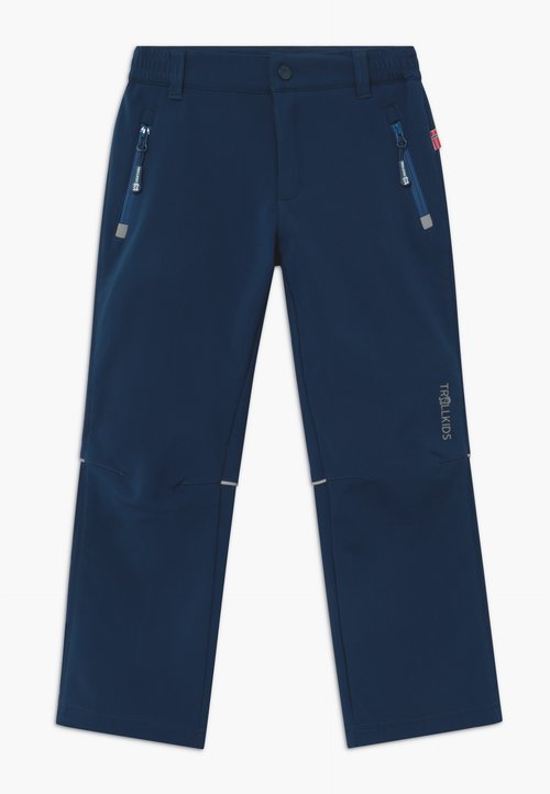 Trollkids Hammerfest Pro Slim Fit, Donkergrijs, 128
