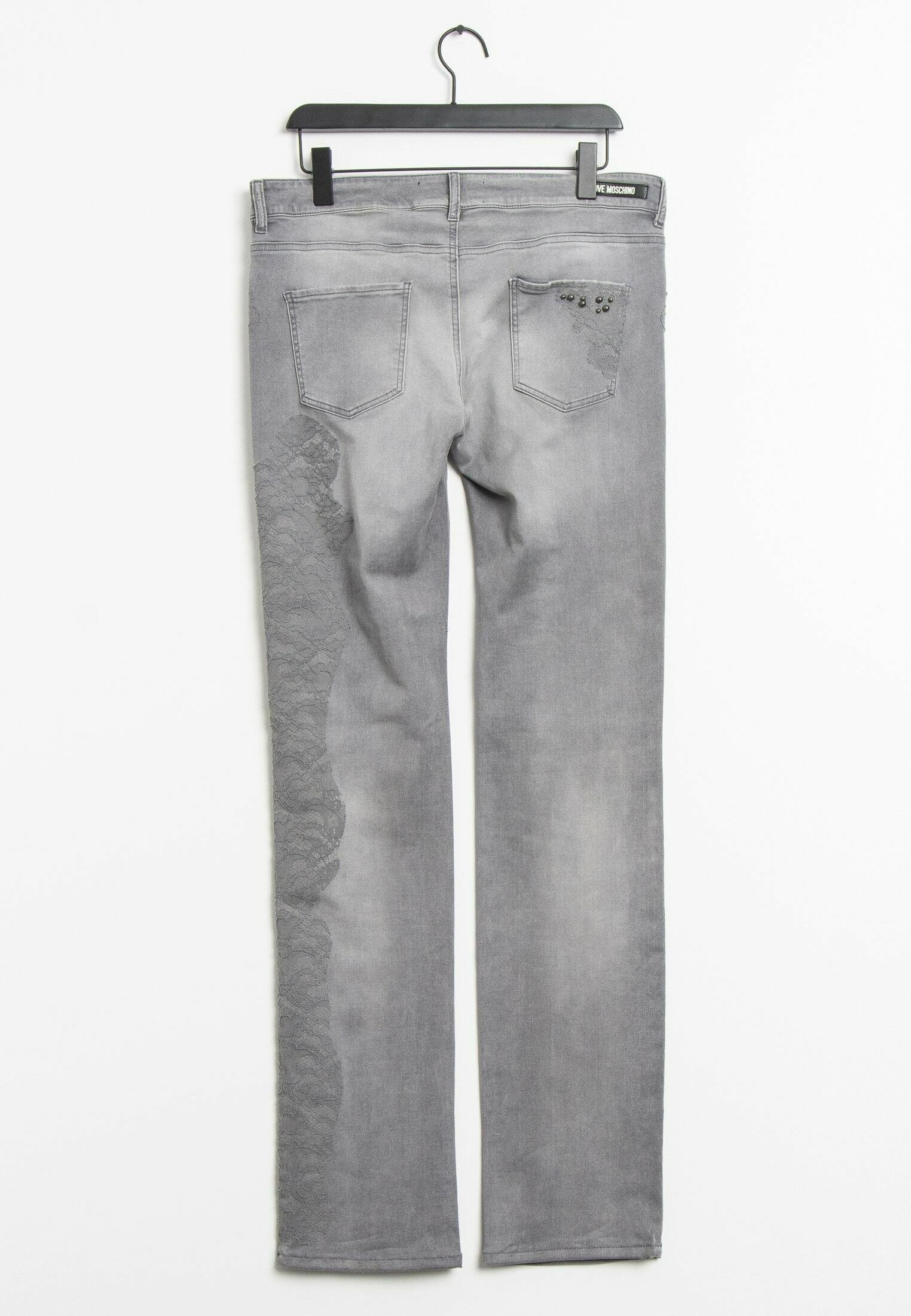 black moschino jeans