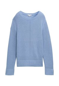 MIT SCHLITZ-DETAILS - Pulover - flawless blue
