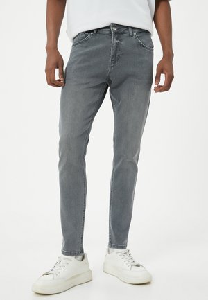 JUSTIN  - Slim fit jeans - grey